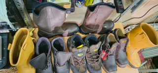 3 Pares Botas Seguridad Dedos Soldador