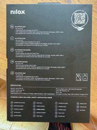 Cámara de fotos Nilox XSNAP2