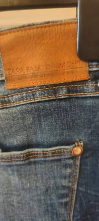 Jeans Zara donna blu