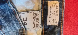 Jeans Zara donna blu