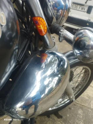 Moto Yamaha Virago Negra ITV asta el 2027
