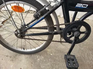 Bicicleta Plegable Negra