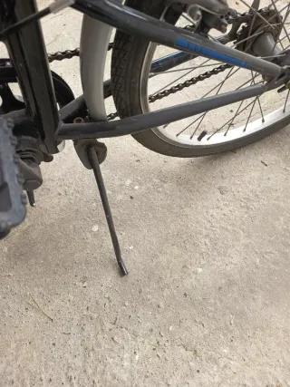 Bicicleta Plegable Negra