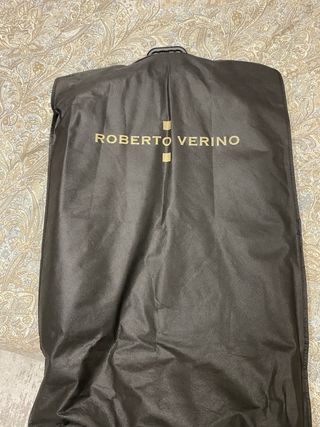 Cazadora Piel Roberto Verino Talla L Negra