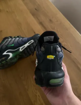 Nike Air Max Plus TN originales Negro/Verde