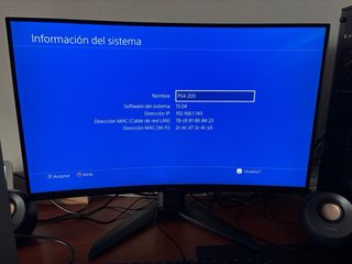 PS4 Pro 1TB 4K + Mando + Caja + Juego