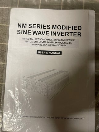 Inversor 1000w