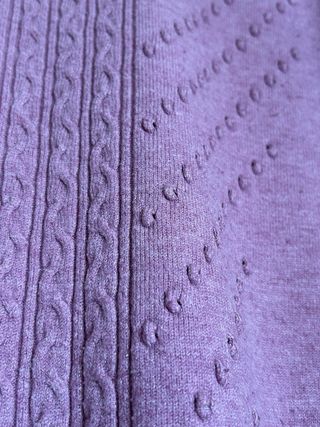 Jersey rosa-malva Mujer