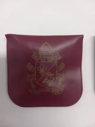 Coppia Rosari Vaticano Papa Leone