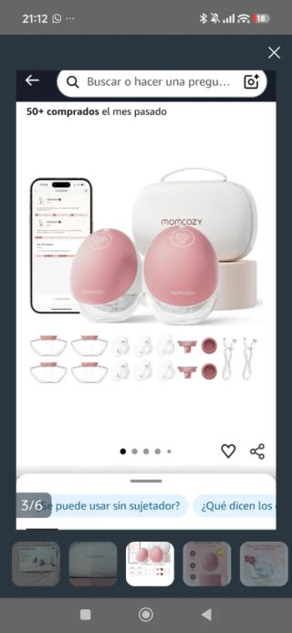 Sacaleches Momcozy M9 Mobile Flow.