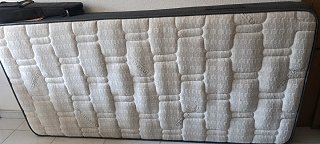 Colchón 90cm + Somier y Patas
