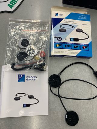 Sistema comunicación Bluetooth Piaggio Casco Moto
