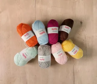 8 ovillos Saigon katia elige tus colores