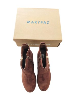 Botines MARYPAZ Ante Marrón Talla 36