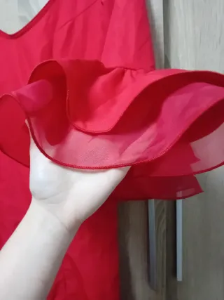 Vestido Flamenca Rojo.