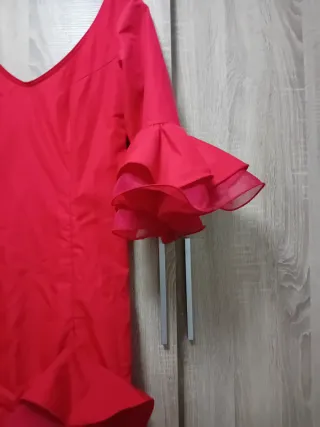 Vestido Flamenca Rojo.