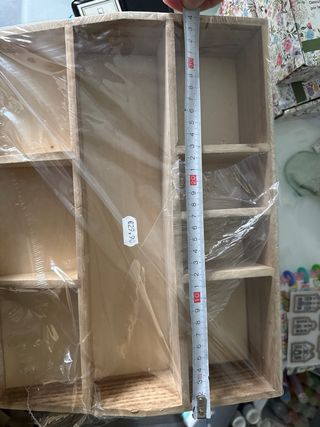 Mueble organizador de madera