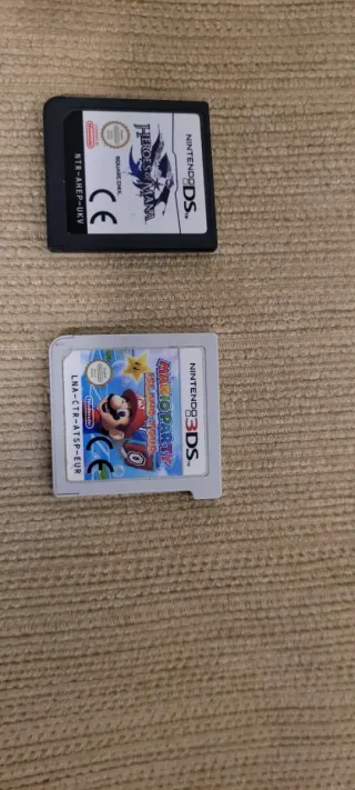Lotto 4 giochi DS-3DS mario e company