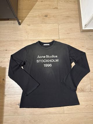 Acne Studios Manica Lunga Nera