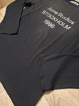 Acne Studios Manica Lunga Nera