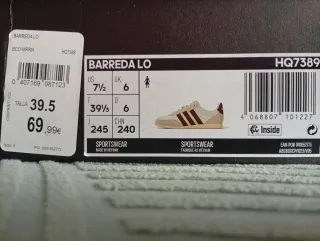 Zapatillas Adidas Beige y Marrón