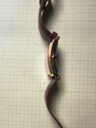 Reloj Kronos Cuarzo Dorado y Marrón