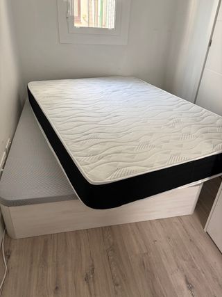 Cama canapé 1,35 x 1,90