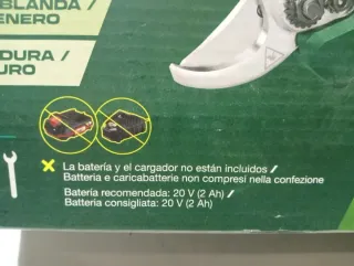 Tijeras Podar Recargable PARKSIDE 20V