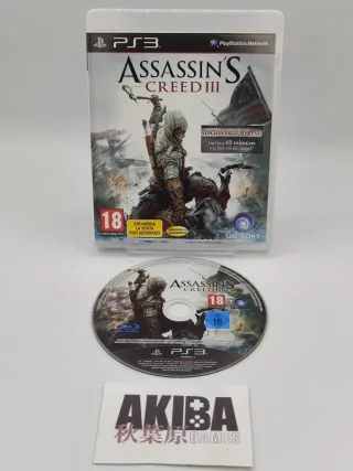 Juego PS3 Assassin's Creed III Join or Die Ed.