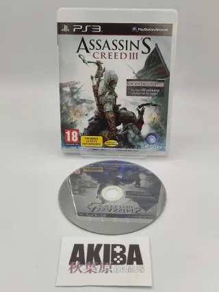 Juego PS3 Assassin's Creed III Join or Die Ed.