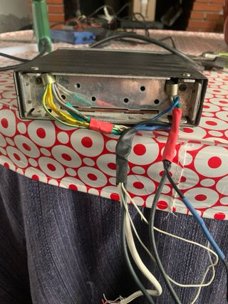 Ecualizador de coche antiguo