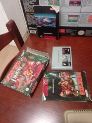 Super Nintendo PAL - Joe & Mac, Donkey Kong, Aladd