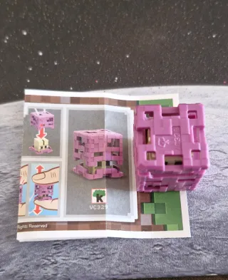 Figura Shulker Minecraft Kinder Joy
