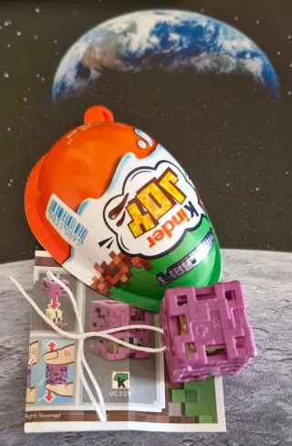 Figura Shulker Minecraft Kinder Joy