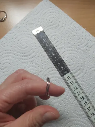 Conjunto 2 Anillos Plata y Rosa