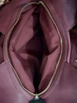 Bolso Coach Rojo Piel