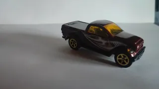 Hot Wheels Dodge Pickup Rosso Metallizzato