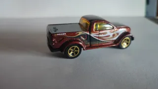 Hot Wheels Dodge Pickup Rosso Metallizzato