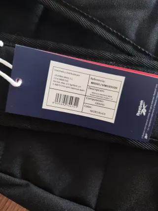 Mochila Reebok Negra