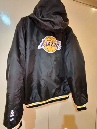 Chaqueta bomber Lakers acolchada original