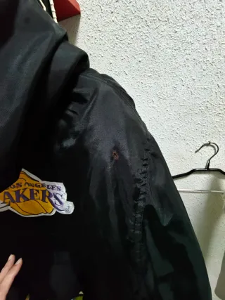 Chaqueta bomber Lakers acolchada original