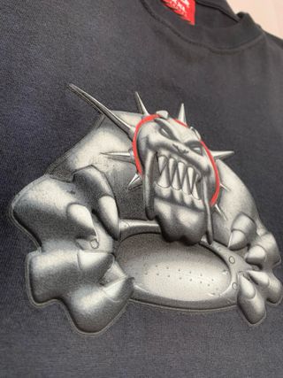 Camiseta Oakley 3D Monster Dog Vintage