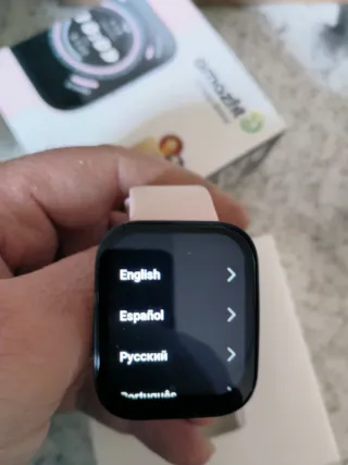 Amazfit BIP 5 Smartwatch Rosa