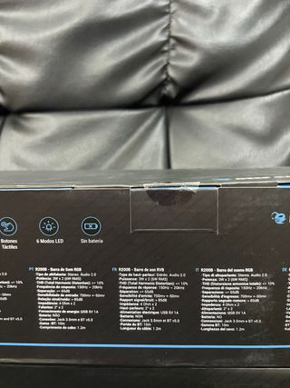 2 Barras de Sonido RGB Deep Gaming R200B