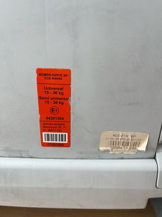 Sillita coche Romer niño/a
