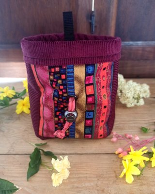 Magnesera escalada sostenible Sustainable chalkbag