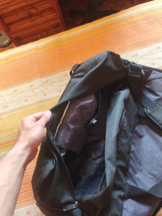 Mochila grande deportiva negra