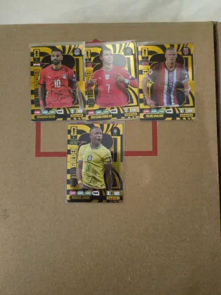 Lote 4 cromos Adrenalyn Mundial Balones de Oro