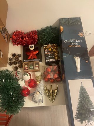 Árbol de Navidad Completo 180 cm