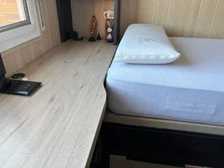 Cama nido con 3 cajones y escritorio